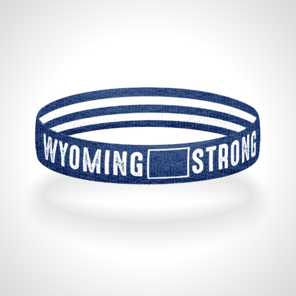 Reversible Wyoming Strong Bracelet Wristband